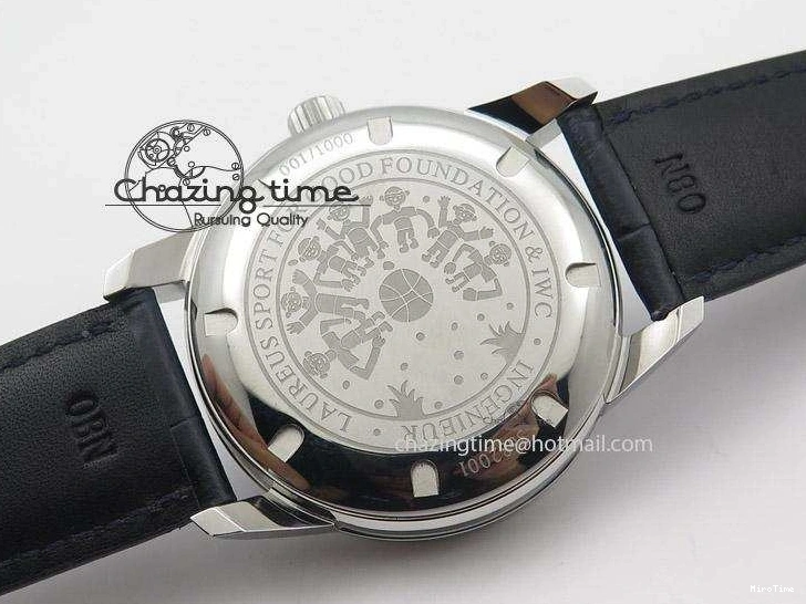 MIROTIME 0208 UrbanChic Ingeniuer St.Laurens SS Blue Dial MK 1:1 Best Edition On Black Leather Strap A 7366